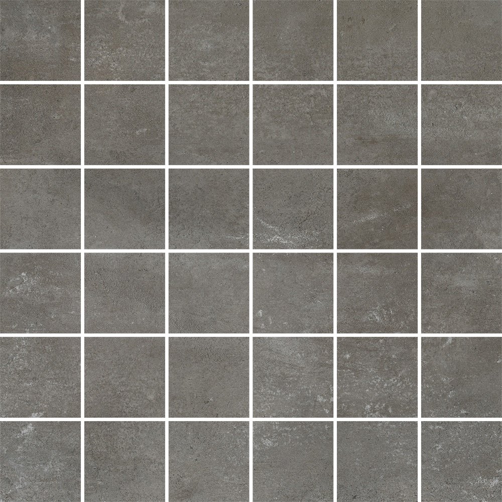 Cerrad Softcement graphite mozaika mat - dlaždice mozaika 29,7x29,7 šedá 157422, cena za 5.000 ks