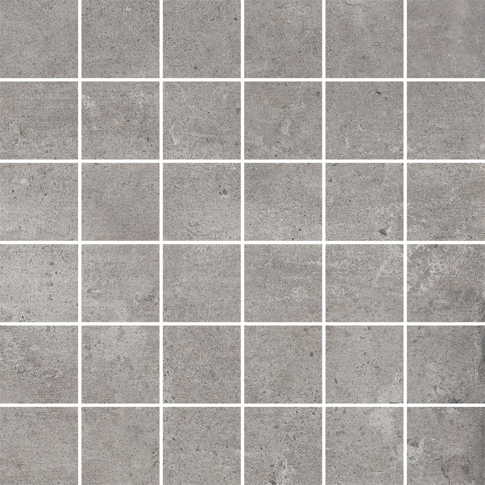 Softcement silver mozaika mat - dlaždice mozaika 29,7x29,7 šedá 157423