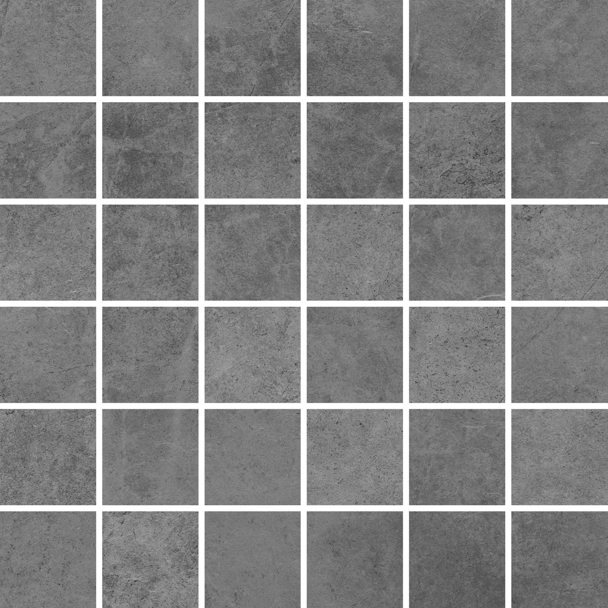 Tacoma grey mozaika mat - dlaždice mozaika 29,7x29,7 šedá 153609