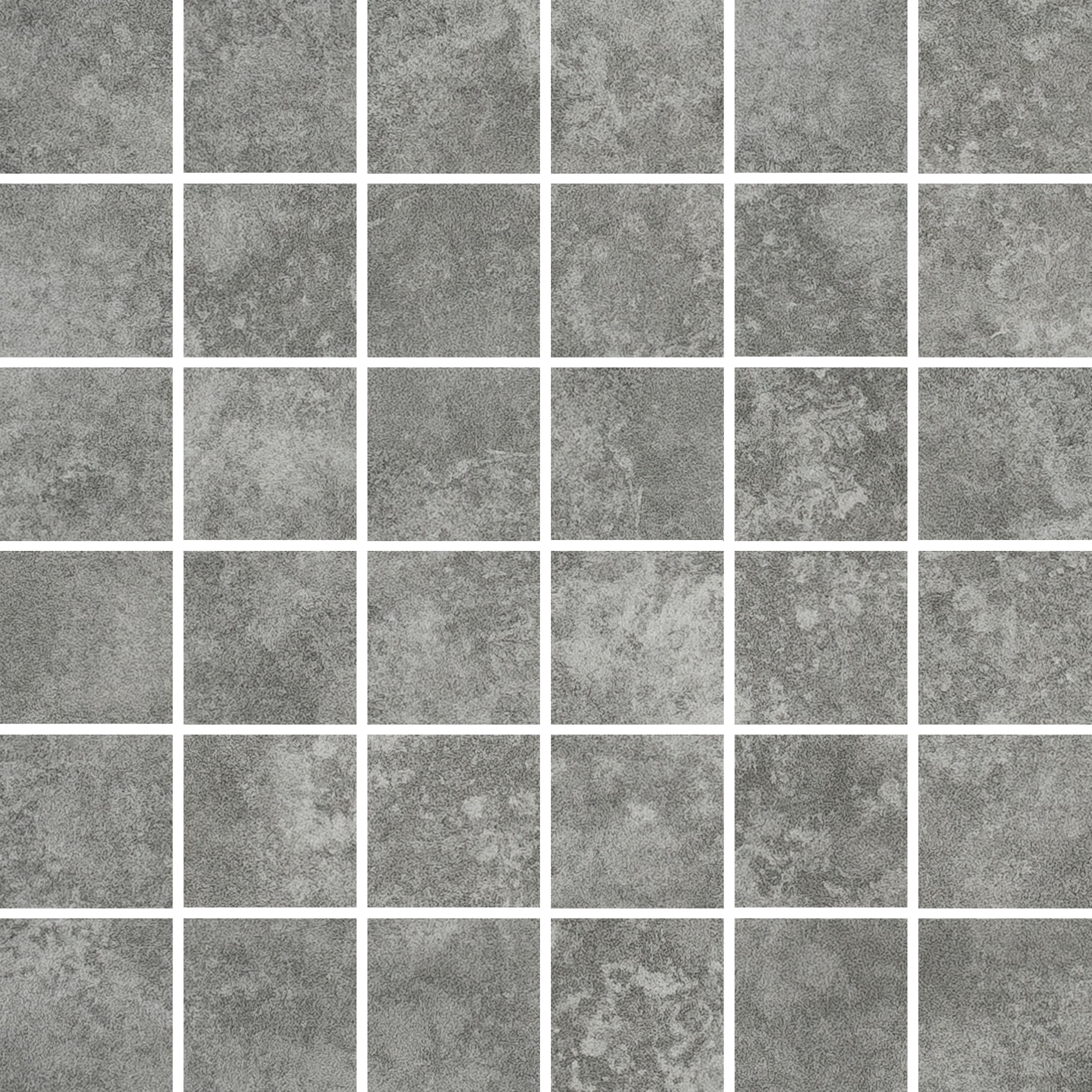 Apenino antracyt mozaika lap - dlaždice mozaika 29,7x29,7 šedá lappovaná 152302