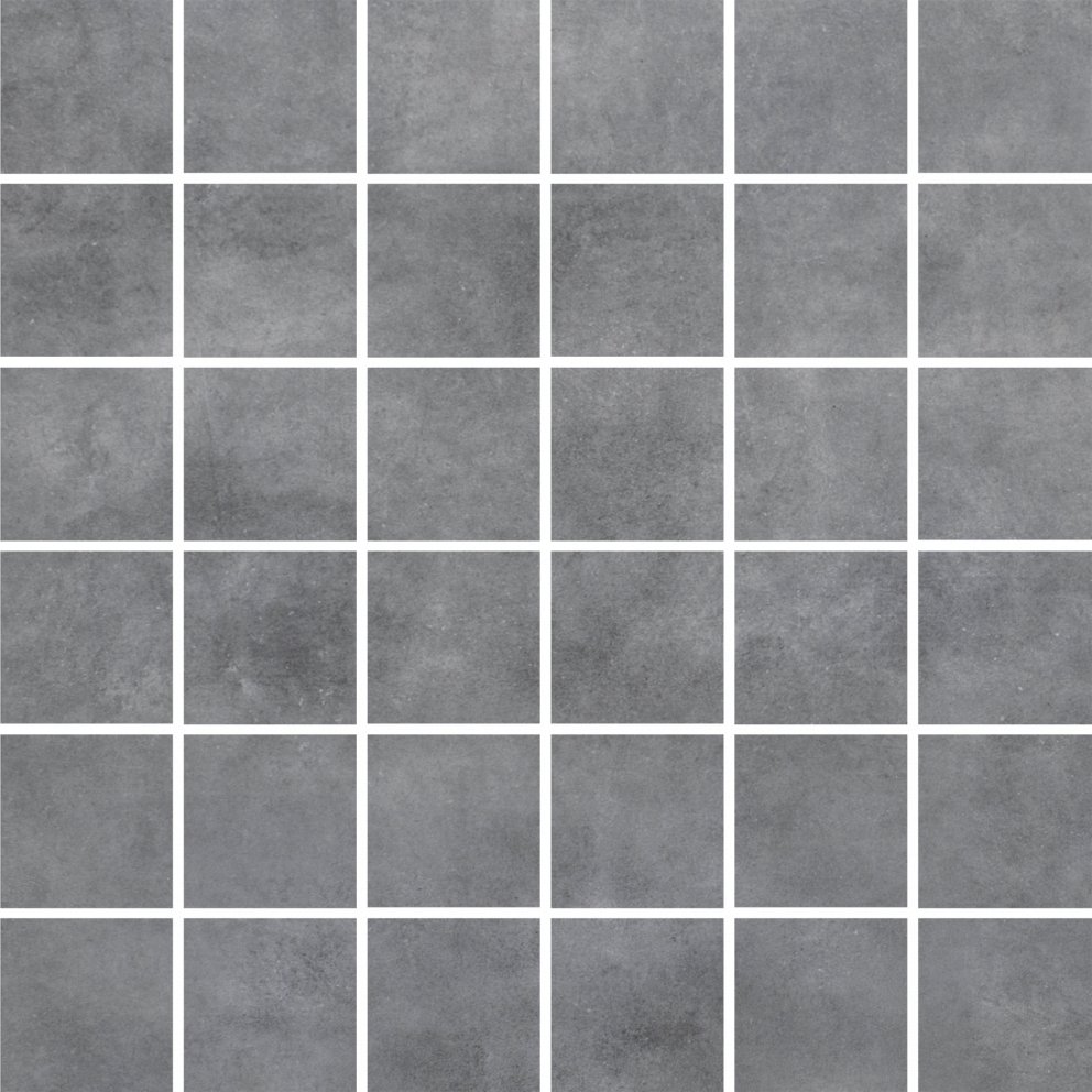 Batista steel lappato moz. - dlaždice mozaika 29,7x29,7 šedá lappovaná 153488