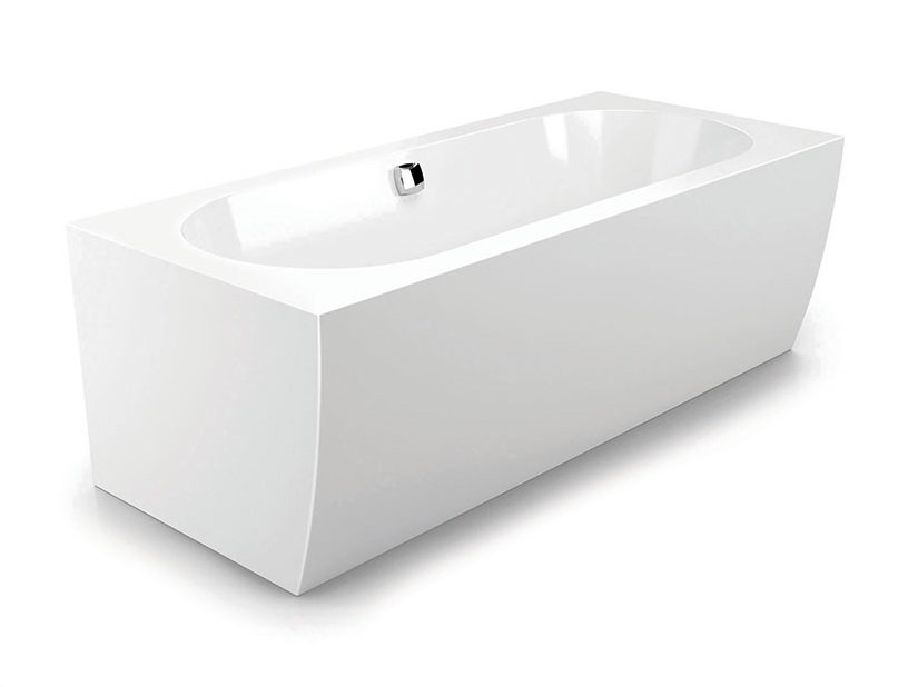 Santech Volně stojící vana Top - R 180x80, ke stěně TITOP180-R