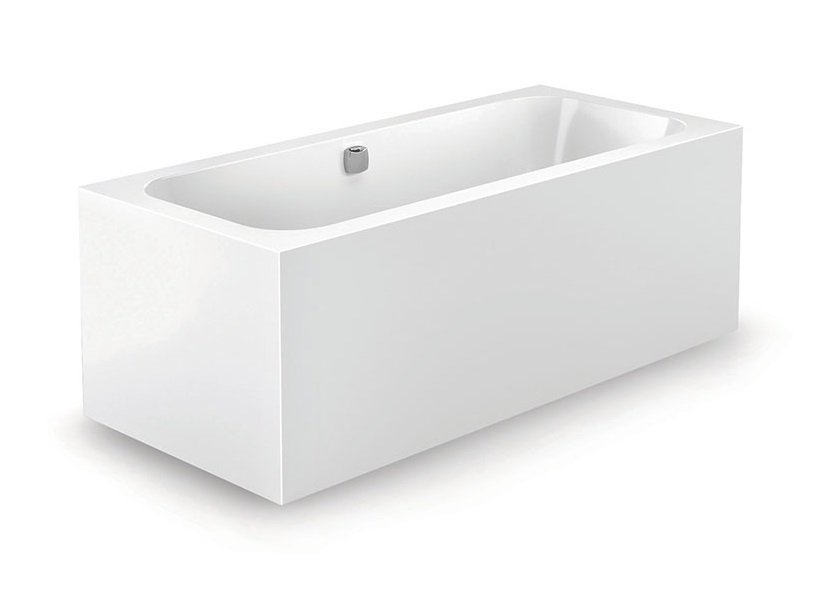 Volně stojící vana Milo - HL 180x80 levá, do rohu