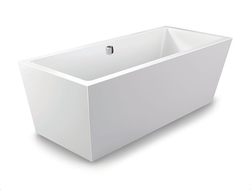 Volně stojící vana Kube - Z 170x75, ke stěně