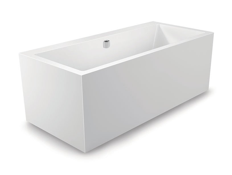 Volně stojící vana Evo - H 180x80, ke stěně