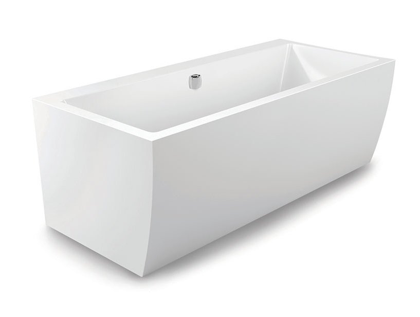 Volně stojící vana Evo - R 180x80, ke stěně