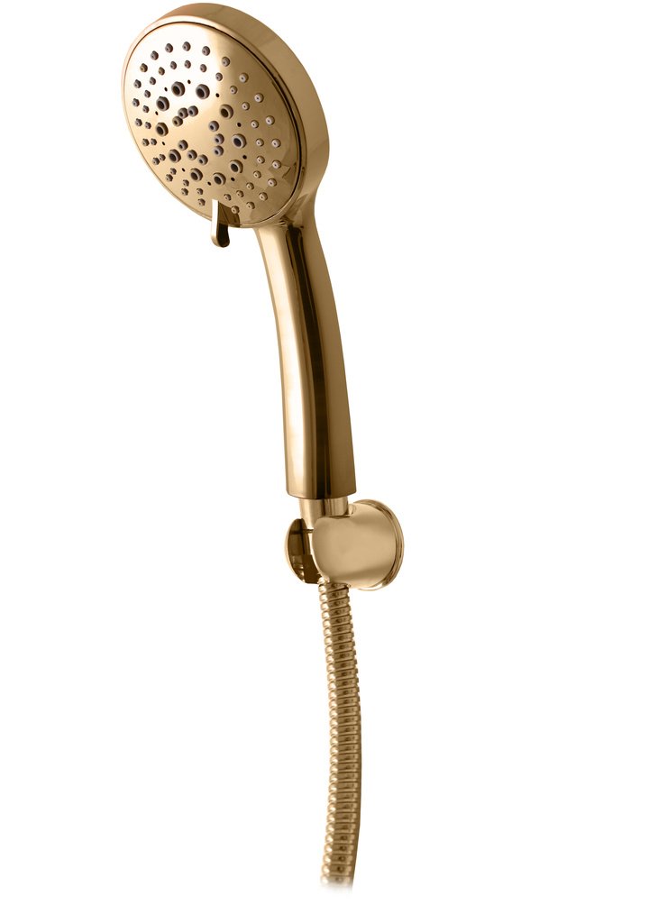 Sprchový komplet, zlato, hadice 150 cm SK0062Z