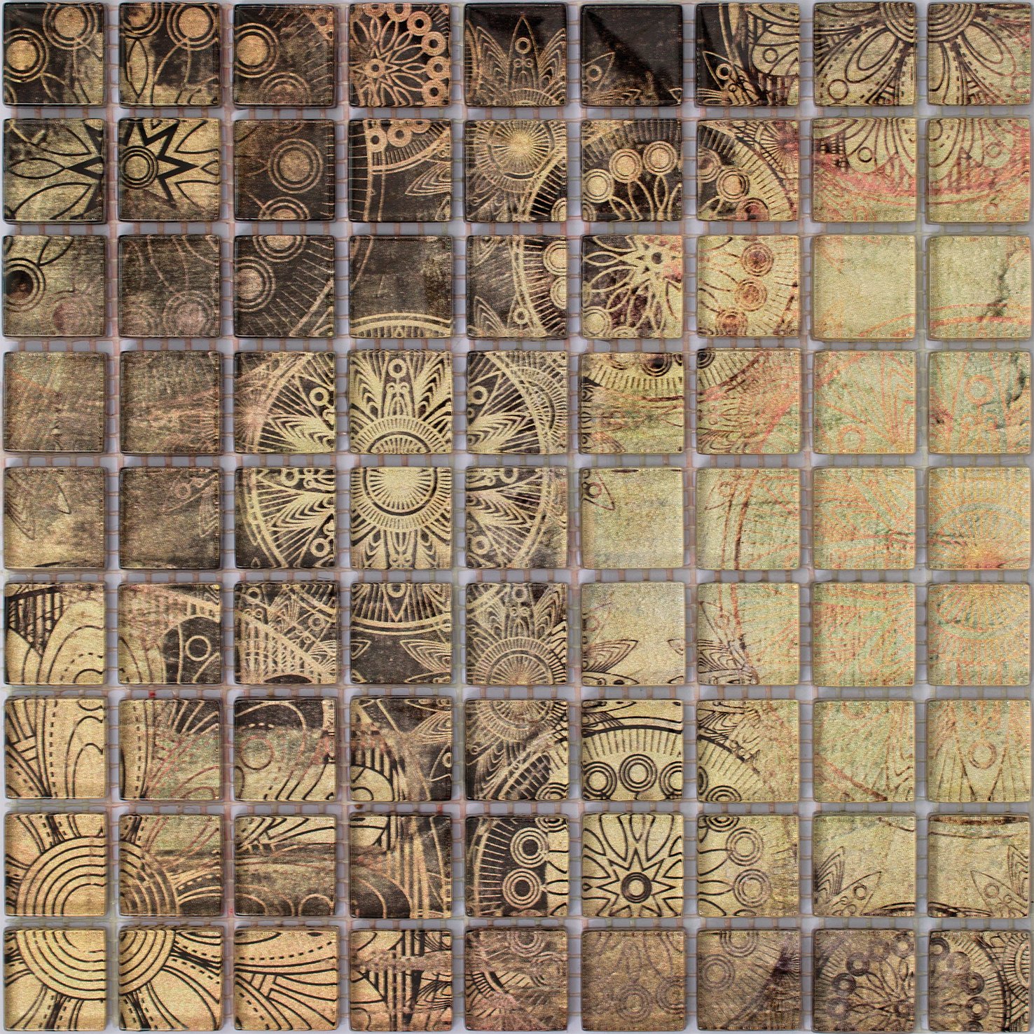 Ottavio glass mosaic - obkládačka mozaika skleněná 25x25 146418
