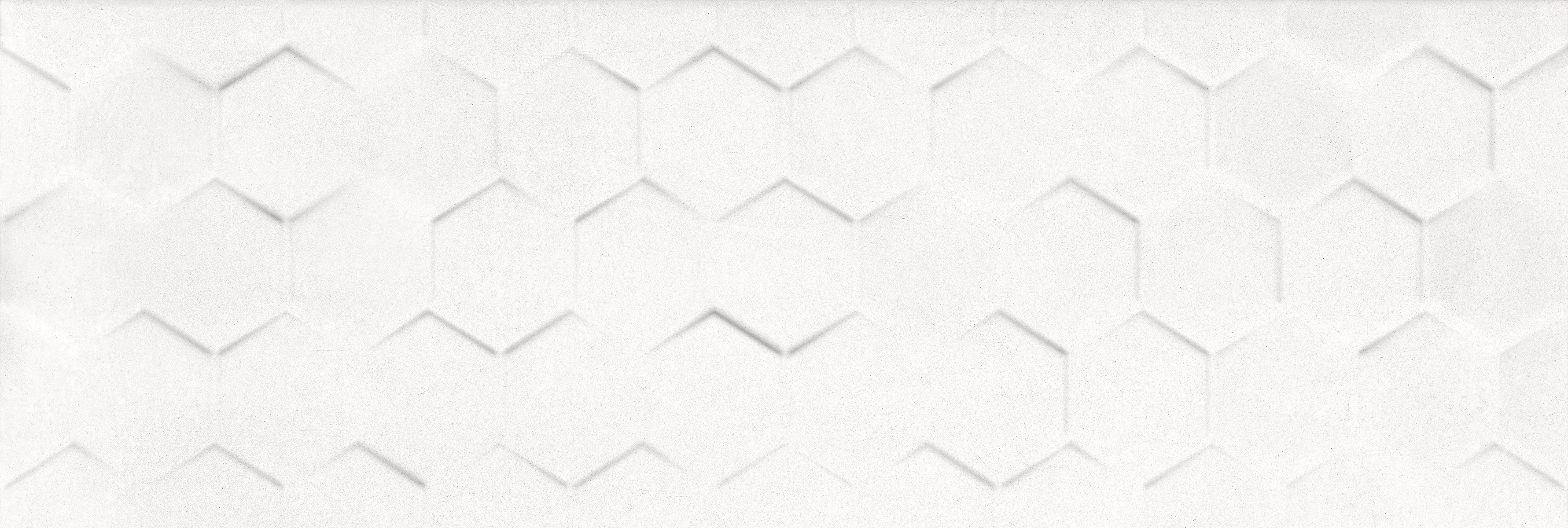Dalmacia white heksagon - obkládačka rektifikovaná 25x75 bílá 156356