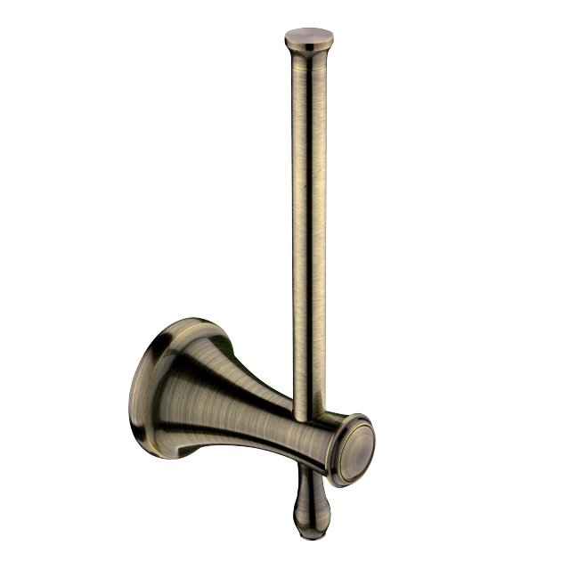 Lada - držák rezervního toaletního papíru, staromosaz