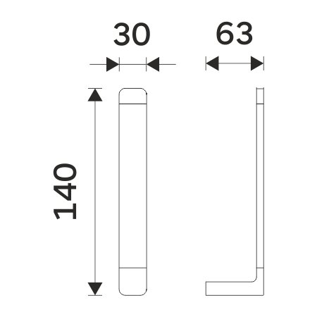 Náhled Maya - držák na rezervní toaletní papír