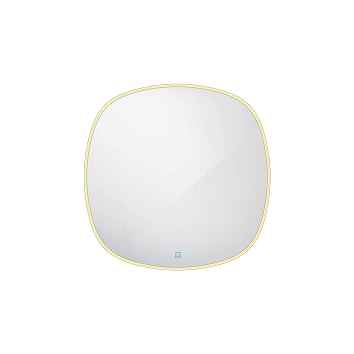Nimco Oválné LED zrcadlo prům. 70 cm, dotykový senzor ZP 27001RV