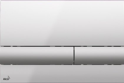 M1713 - WC ovládací tlačítko chrom-lesk/mat