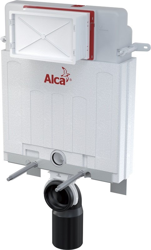 Alcaplast Alcamodul - předstěnový instalační systém pro zazdívání, výška 862 mm AM100/850