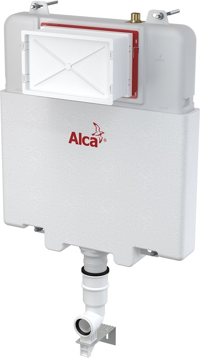 Alcaplast Basicmodul Slim - WC nádrž pro zazdívání, pro stojící WC AM1112