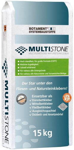 MULTISTONE multifunkční lepicí tmel pro keramické dlaždice a přírodní kameny C2 FT S1/S2, 15 kg MULTISTONE