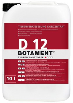D 12 penetrace pro hloubkové zpevnění - koncentrát, 10 l D 12 - 10l