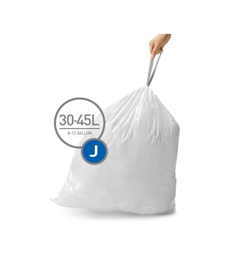 Typ J - sáčky do odpadkového koše Simplehuman 30-45 l, zatahovací, 20 ks CW0169