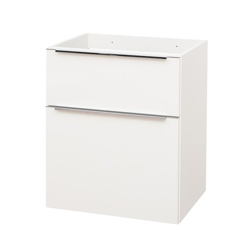Mailo, koupelnová skříňka 61 cm, bílá CN510S