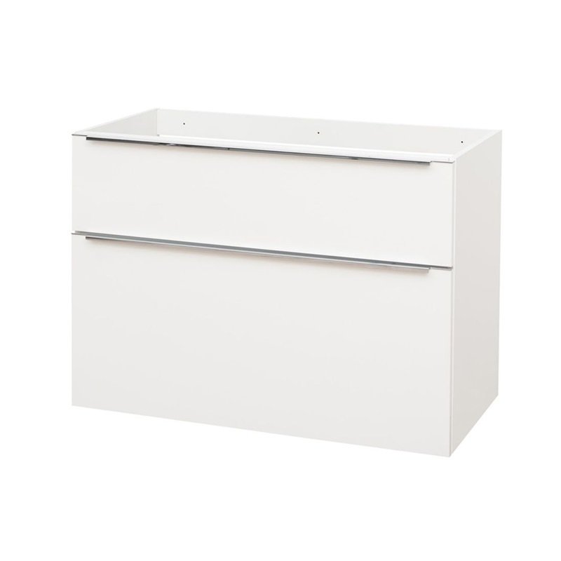 Mailo, koupelnová skříňka 101 cm, bílá CN512S