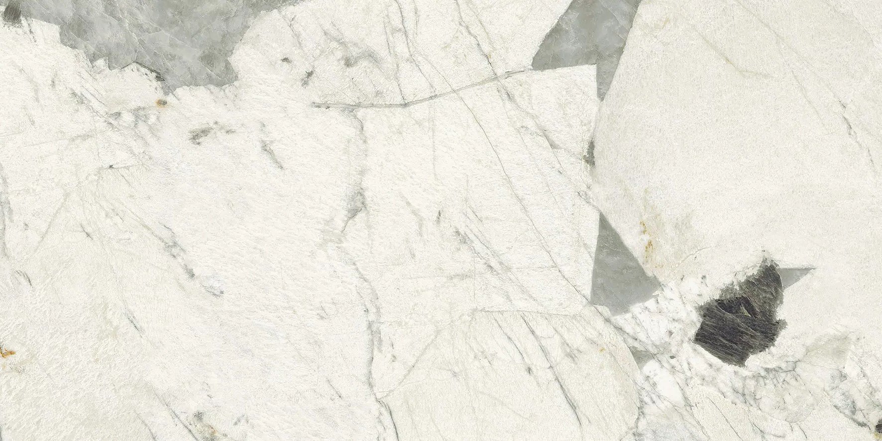The Room Quartzite Patagonia - dlažba rektifikovaná 120x260 šedá lesklá