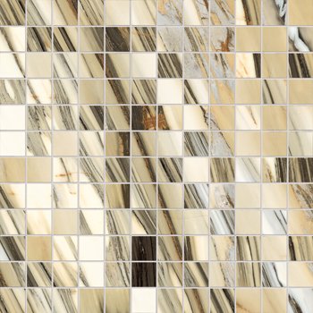 Imola The Room Calacatta Oyster - dlažba mozaika 30x30 béžová matná MK.CAL OY6 30, cena za 0.540 m2