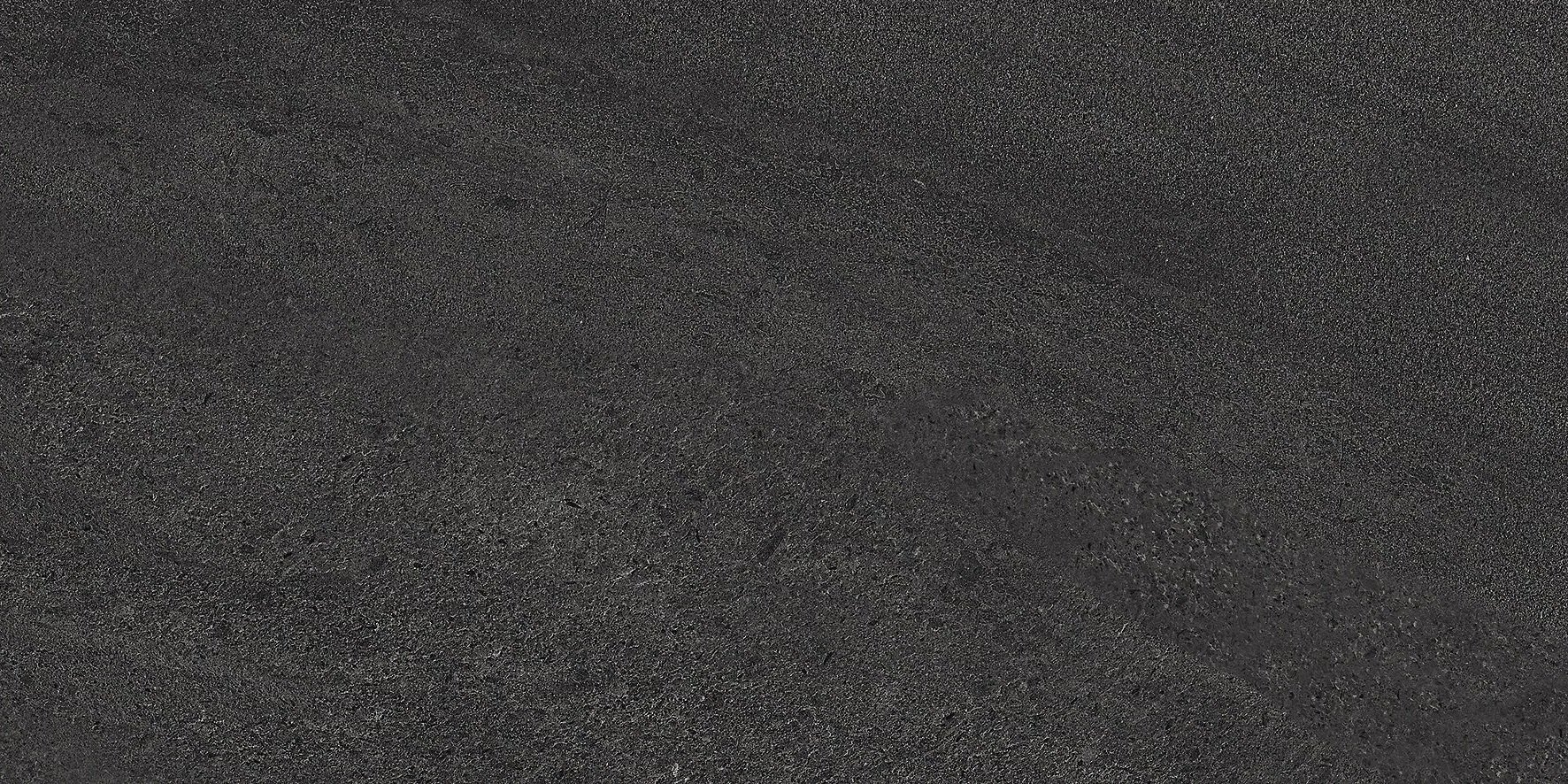 Lime-Rock Black - dlažba rektifikovaná 37,5x75 černá s protiskluzem