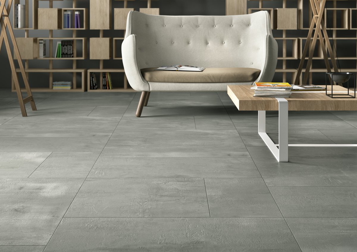 Náhled Creative Concrete Grey - dlažba rektifikovaná 60x60 šedá se strukturou