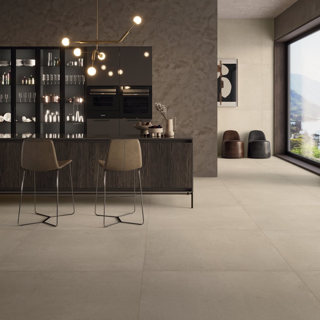 Náhled Replay Bone - dlažba rektifikovaná 60x60 krémová matná