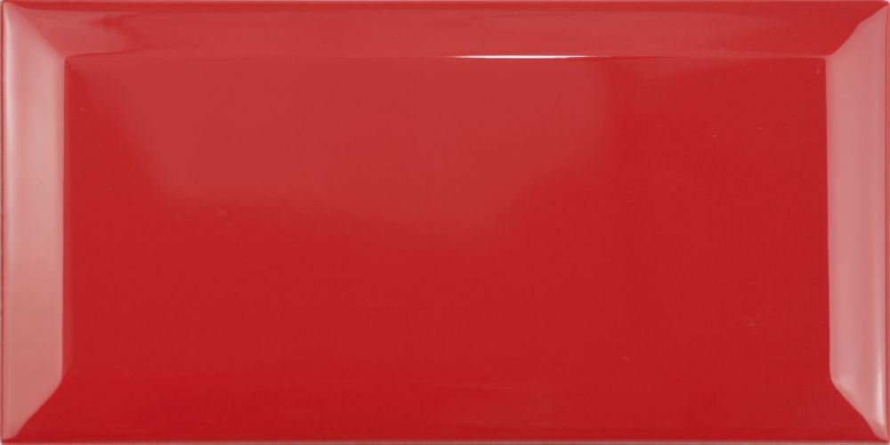 Retro Wall Rojo - obkládačka 10x20 červená
