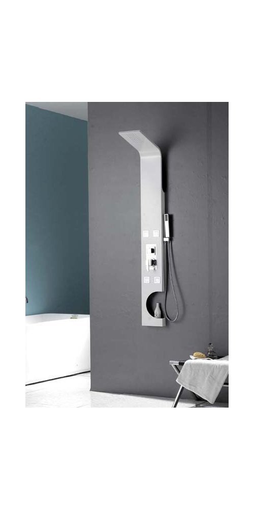 ORTOSIA sprchový panel s pákovou baterií, bílá mat ORPN