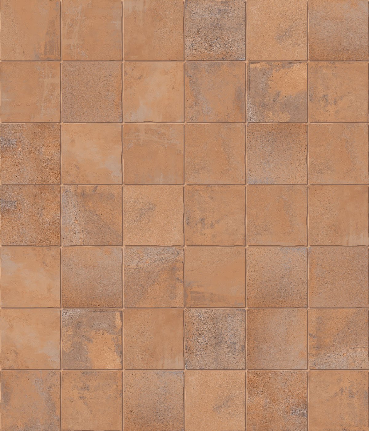 Cotto arancio - dlažba 25x25 hnědá