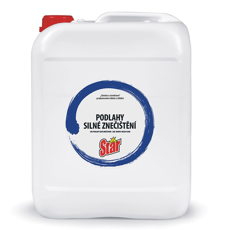 STAR na podlahy, silné znečištění, 10l