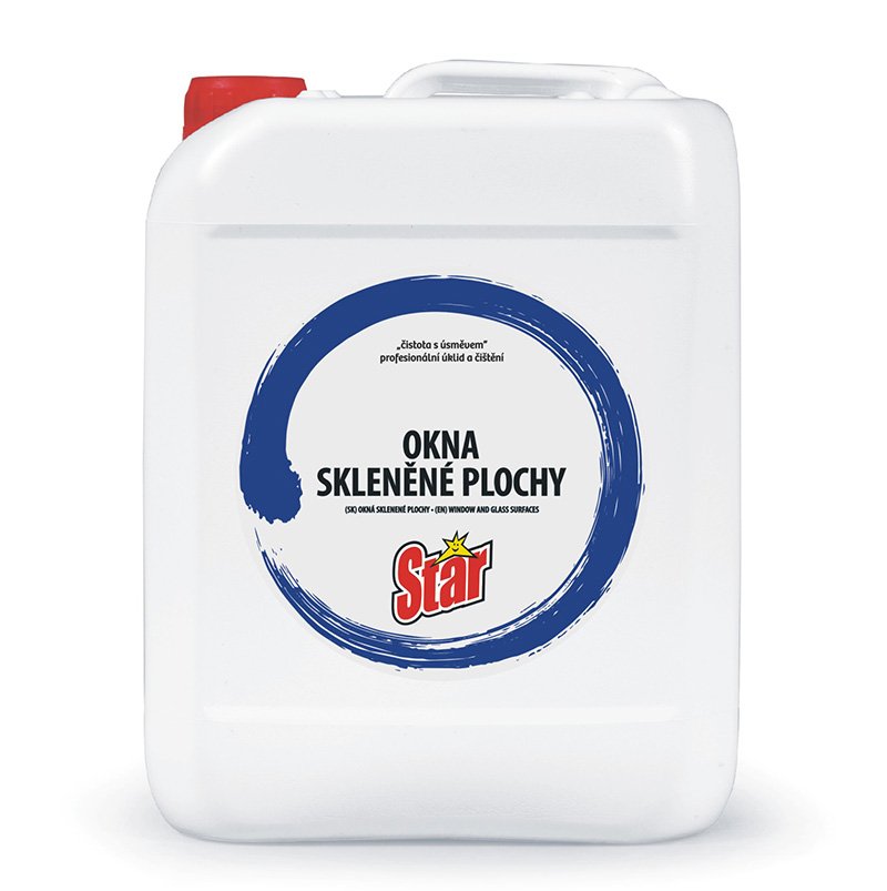 STAR na okna, skleněné plochy, 5l