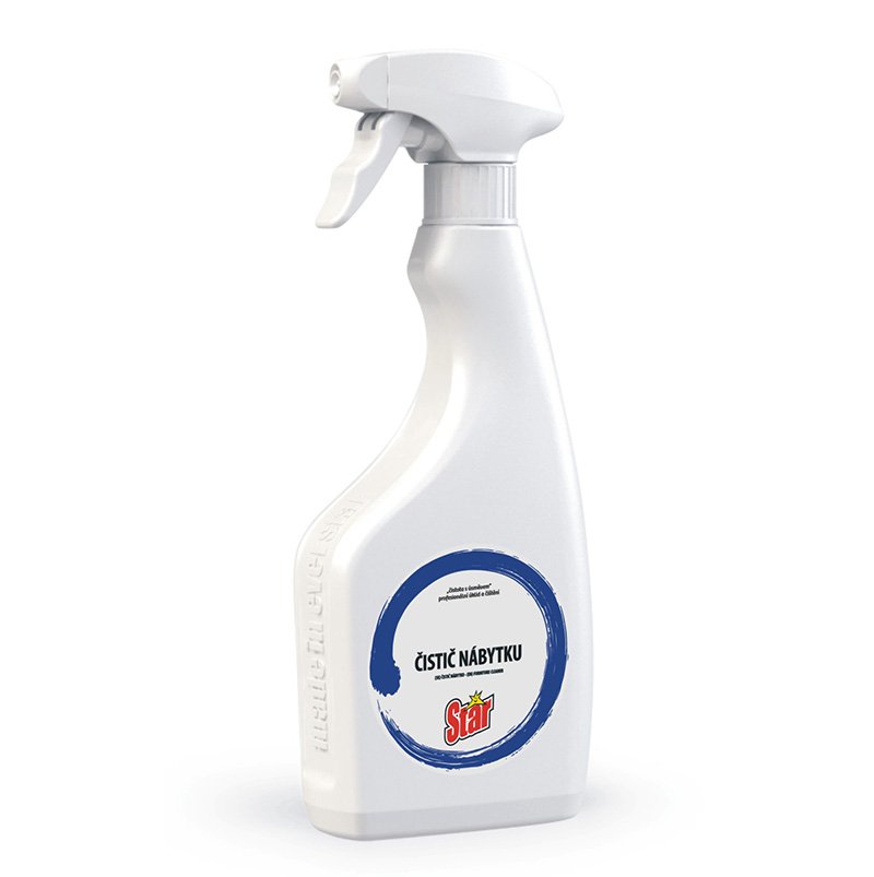STAR na nábytek, s rozprašovačem, 500ml
