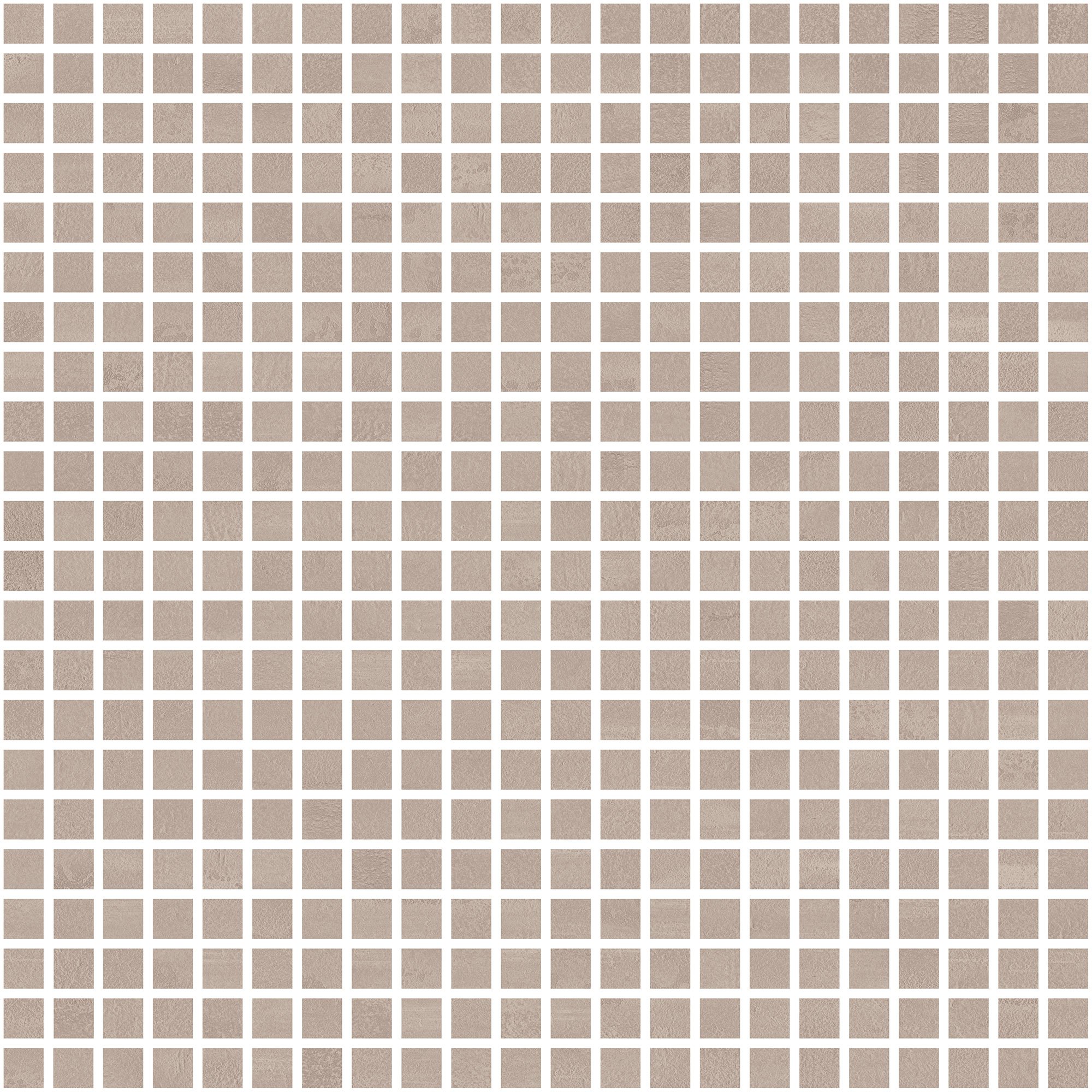 Pantarei Mosaico Micro Tortora - obkládačka mozaika 30x30 béžová mat