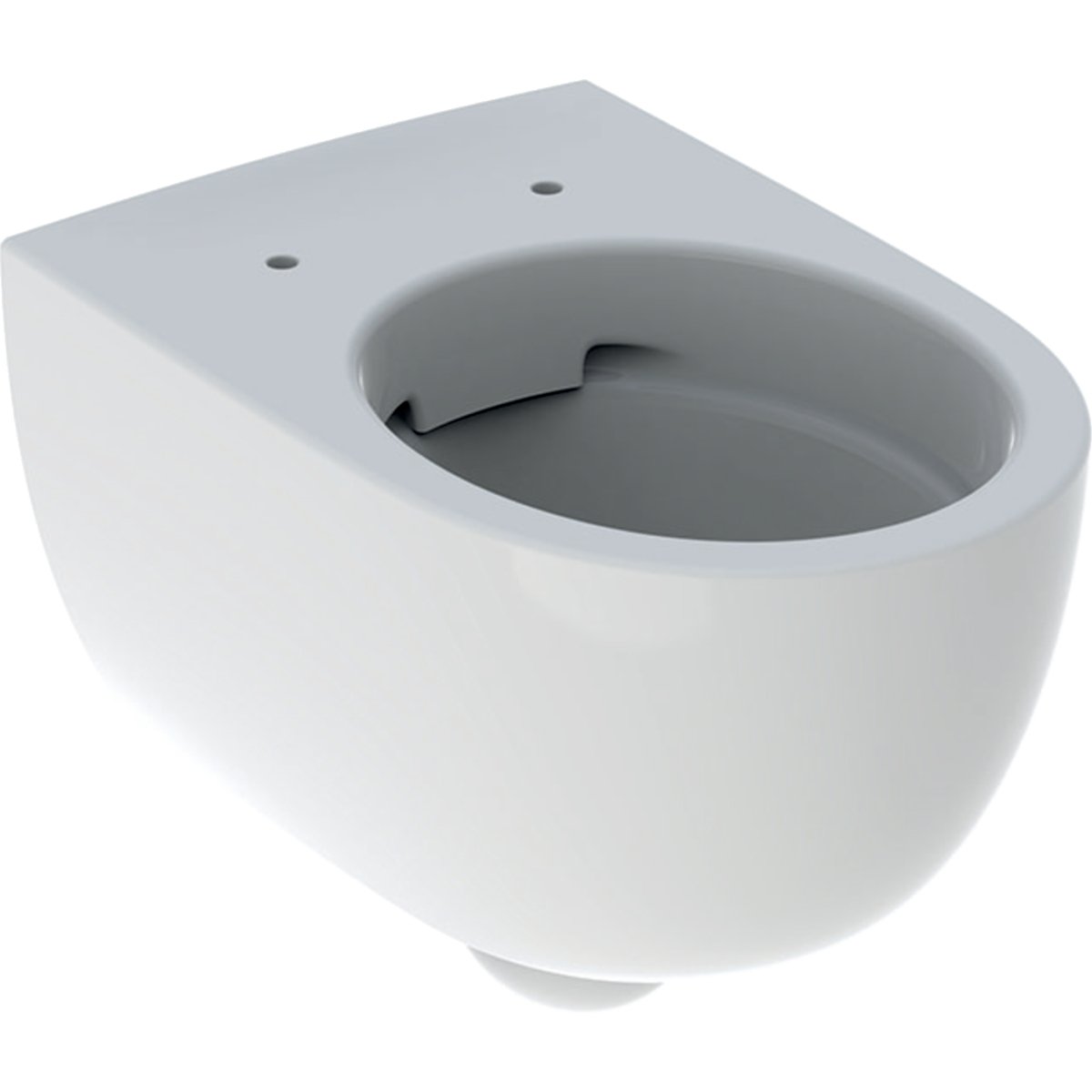 Závěsné WC Geberit Selnova s hlubokým splachováním, zvýšené, Rimfree, bez WC sedátka