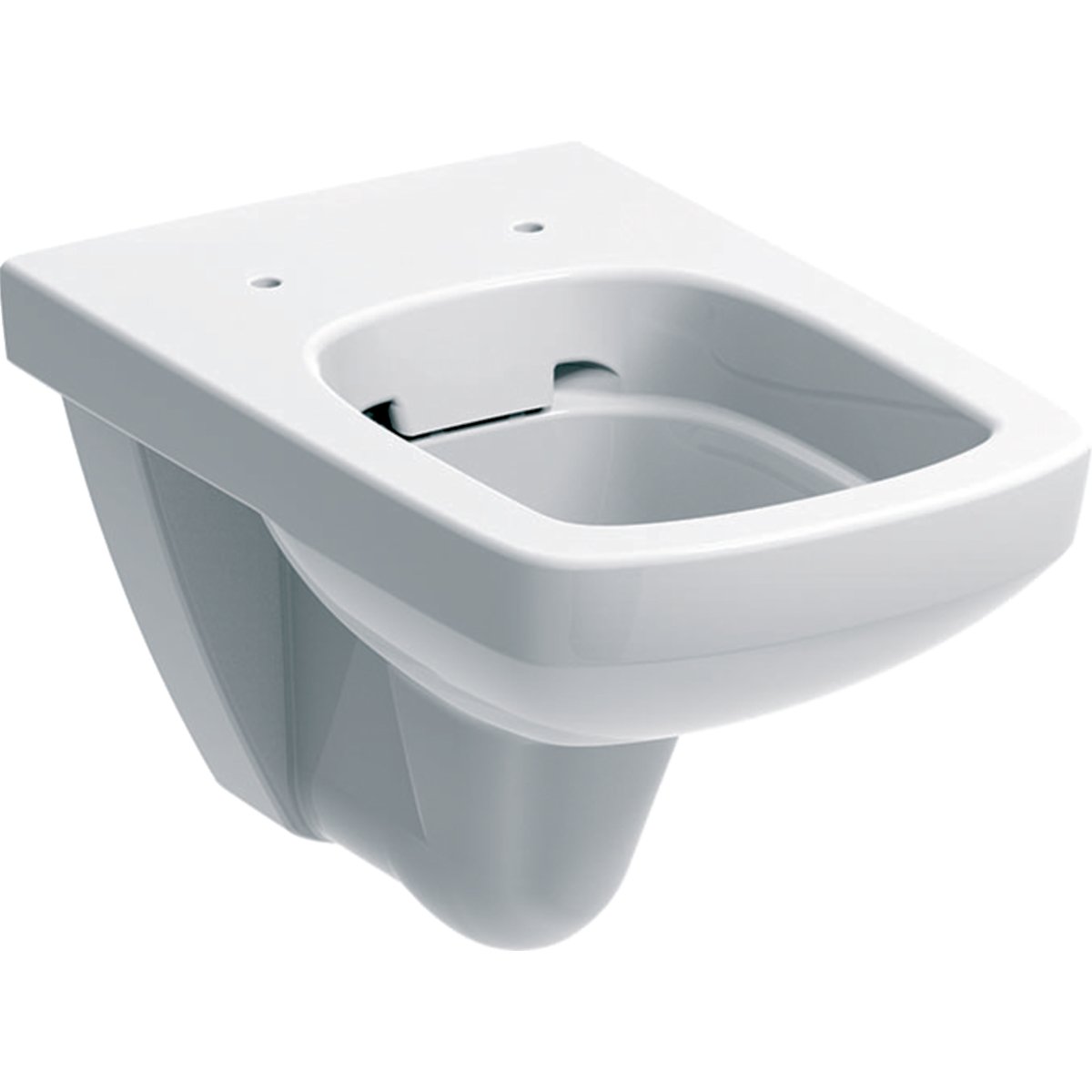 Geberit - sanitární keramika Závěsné WC Geberit Selnova Square s hlubokým splachováním, Rimfree, bez WC sedátka 500.275.01.1