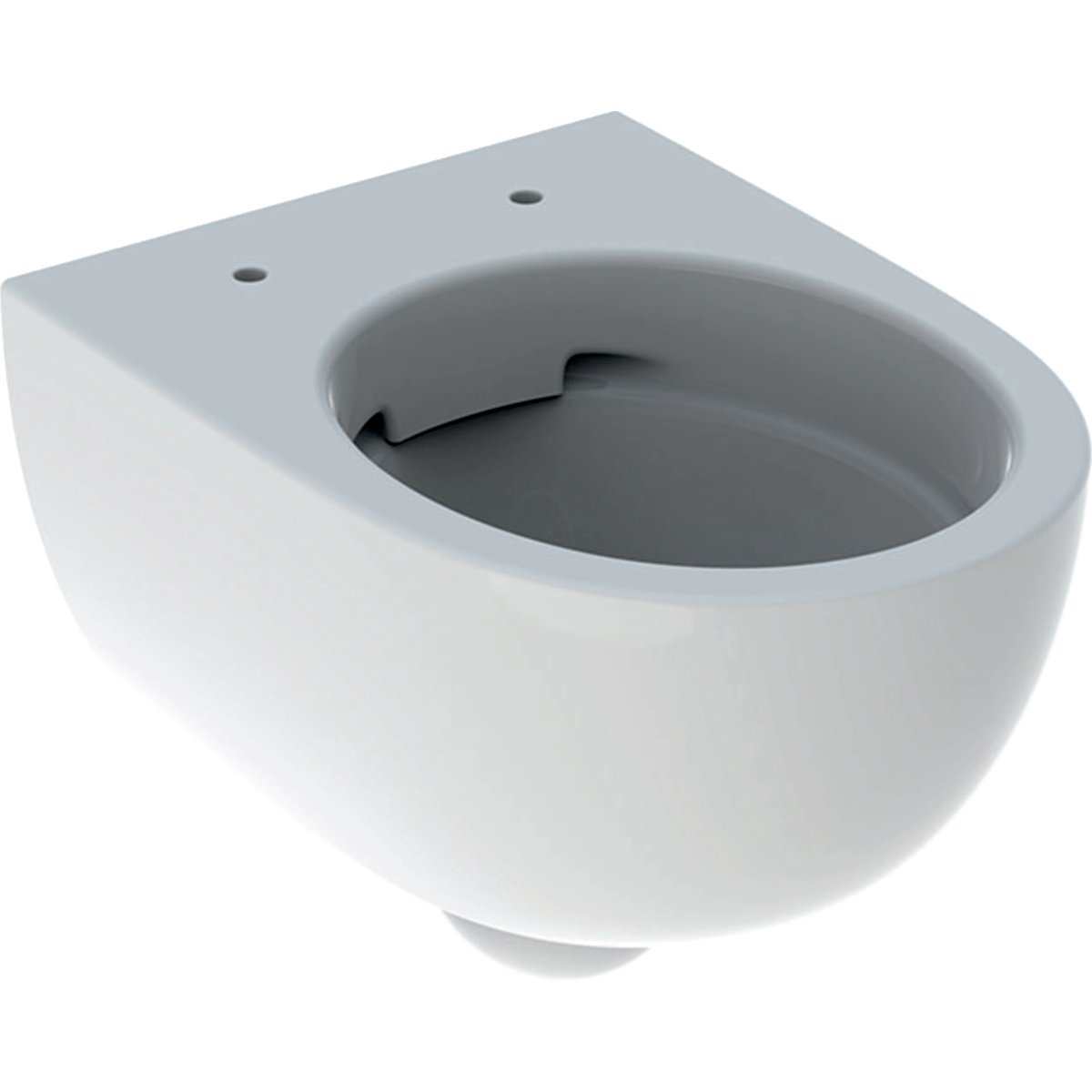 Geberit - sanitární keramika Závěsné WC Geberit Selnova Compact s hlubokým splachováním, zkrácené, Rimfree, bez WC sedátka 500.377.01.2