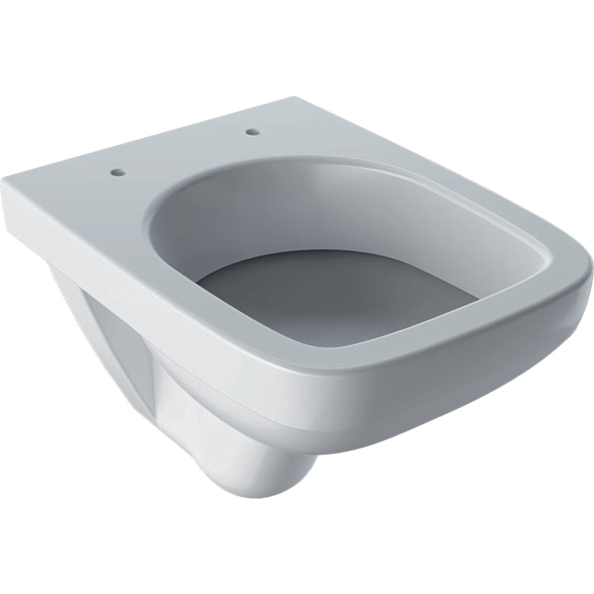 Geberit - sanitární keramika Závěsné WC Geberit Selnova Compact s hlubokým splachováním, zkrácené, bez WC sedátka 500.263.01.1
