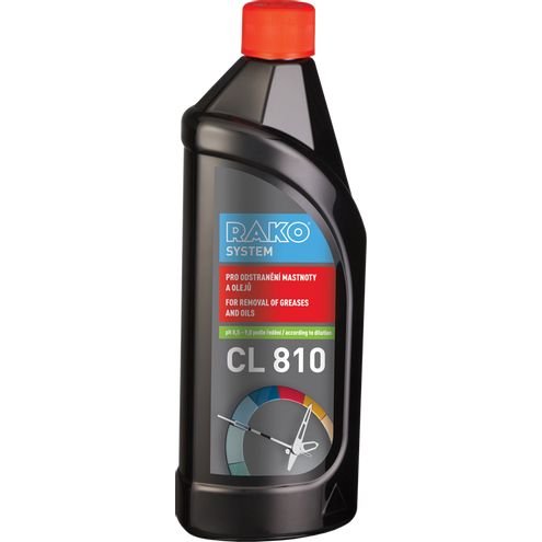 RAKO stavební chemie CL810 - čistící prostředek pro odstranění mastnoty a olejů, 5 l B.CL810.R005