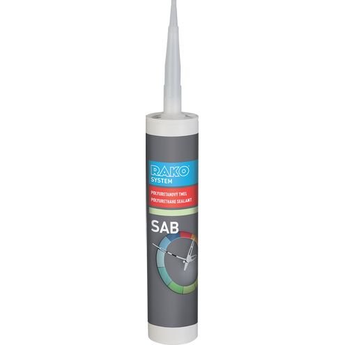 RAKO stavební chemie SAB 100 bílá - pružná těsnící hmota pro vnitřní i vnější prostředí B.SAB.RX31.100