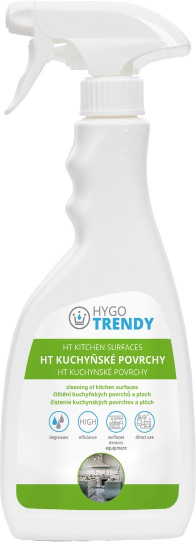 Kuchyňské povrchy Hygotrendy, 500 ml - k čištění kuchyňských povrchů a ploch 21H.HT4K05009