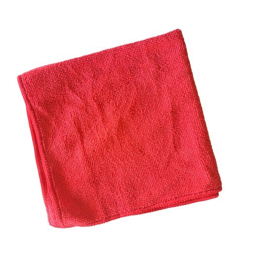 Utěrka mikrovlákno Hygotrendy, 40x40cm, 210 g, pletená, červená