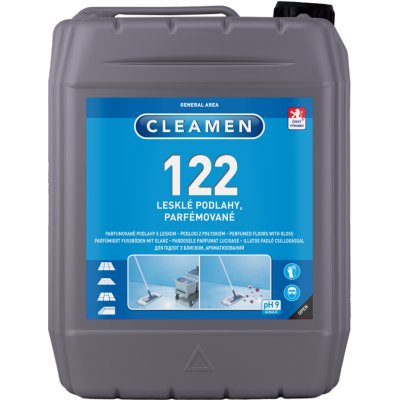 CLEAMEN 122 podlahy s leskem, parfémované, 5 L