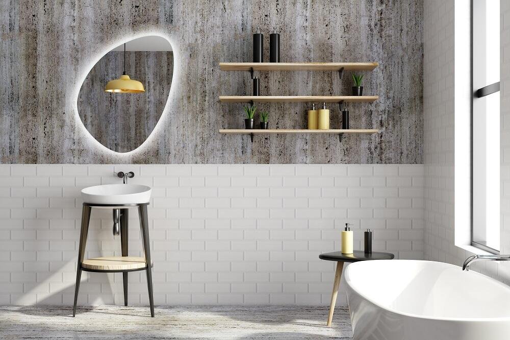 Zrcadlo Ambiente Organic 90x60 cm