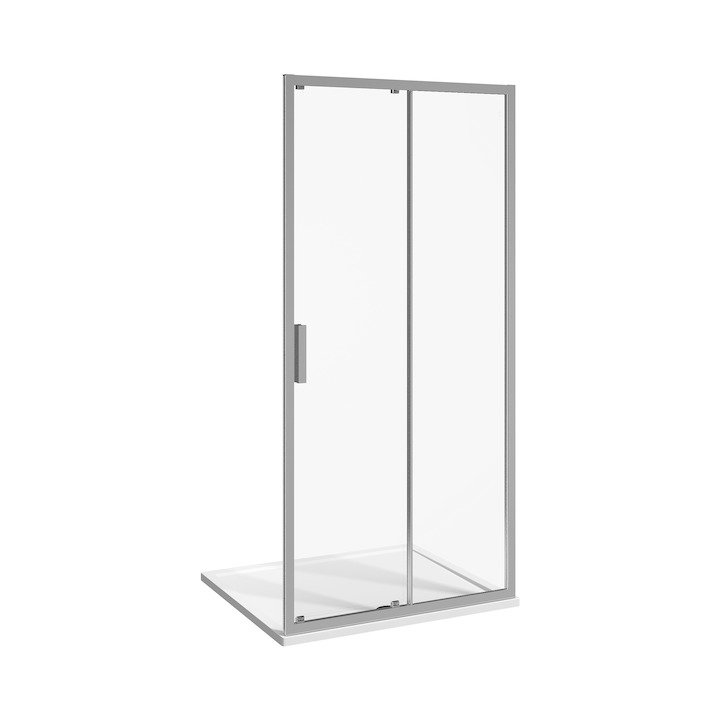 Jika Nion - sprchové dveře posuvné 100 cm, sklo čiré H2422N30026681