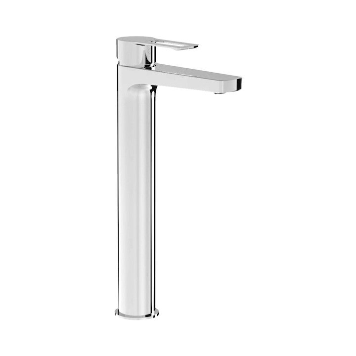 Pure - umyvadlová baterie pro umyvadlové mísy, bez výpusti, výška 268 mm