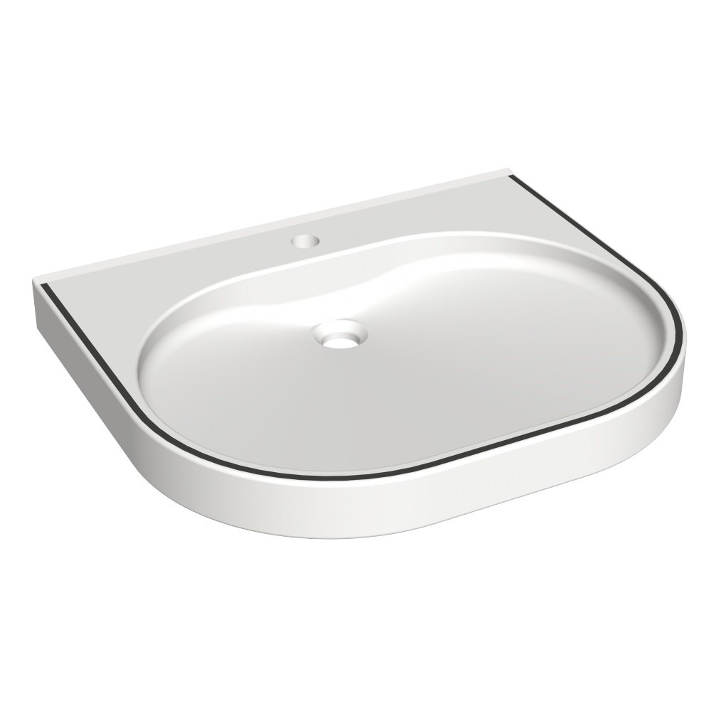 VARIUScare ANMW500  - umyvadlo 65x55 cm, pruhy