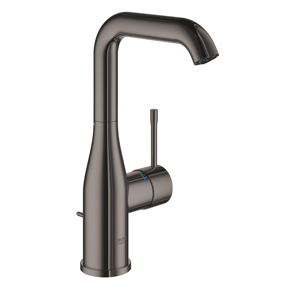 Grohe Essence - páková umyvadlová baterie, velikost L, Hard Graphite 24174A01